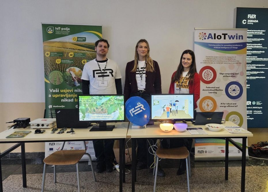 AIoTwin and IoTLab presented at the...